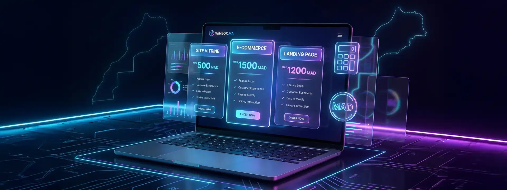 Prix site web au Maroc – WINBOX